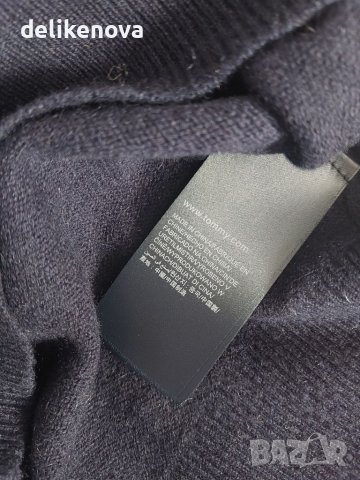 Кашмир 100% Tommy Hilfiger. Size XL Прекрасен кашмирен пуловер, снимка 4 - Пуловери - 39525281