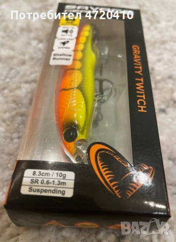 SAVAGE GEAR Gravity Twitch воблер, снимка 2 - Стръв и захранки - 53288886