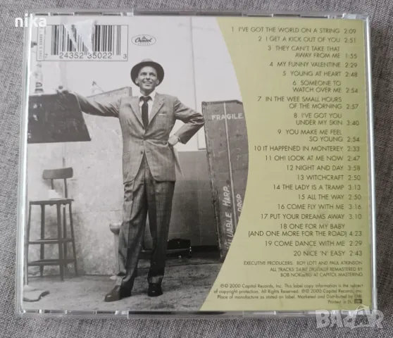 CD: Classic Sinatra: His Great Performances 1953–1960, снимка 2 - CD дискове - 47873729