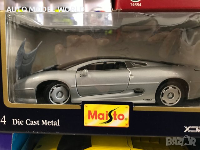 Метална колекционерска количка BURRAGO/MAISTO/MIRA мащаб 1:24,нови, снимка 3 - Колекции - 39878192