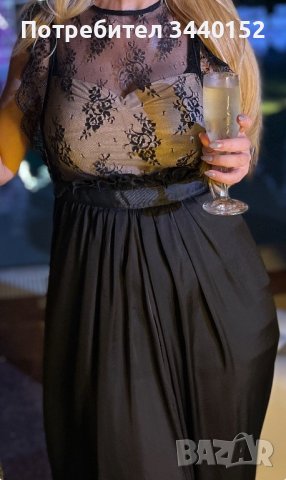 Дълга коктейлна рокля AVIN BOUTIQUE Designer, снимка 5 - Рокли - 43593483