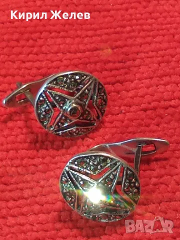 ШАРМАНТНИ МАРКАЗИТЕНИ СРЕБЪРНИ ОБЕЦИ АНГЛИЯ СРЕБРО 925 ЮВЕЛИРНА РЪЧНА ИЗРАБОТКА 48204, снимка 11 - Обеци - 50136096