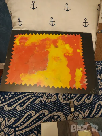 Лот картини абстрактна живопис, снимка 4 - Картини - 47884138