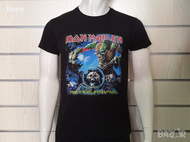 Нова мъжка тениска с дигитален печат на музикалната група IRON MAIDEN - The Final Frontier, снимка 8 - Тениски - 27870800