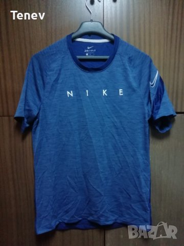 Nike Dri-Fit оригинална синя тениска фланелка размер L , снимка 1 - Тениски - 43301538