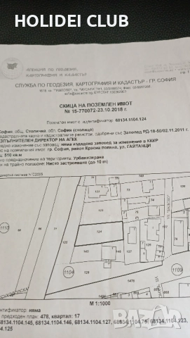 Продава   парцел в кв. Факултета