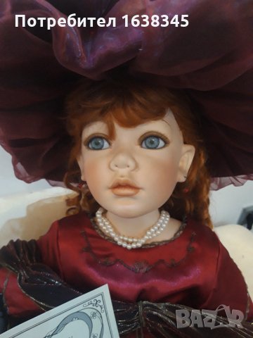 Порцеланова кукла Oncrown , снимка 4 - Кукли - 35485043