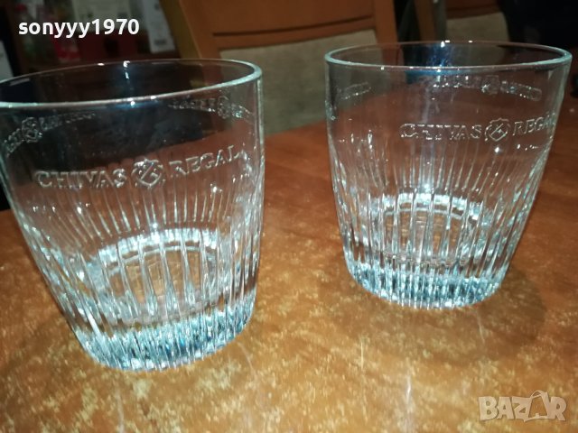 CHIVAS REGAL X2 ЧАШИ ЗА УИСКИ 0412231840, снимка 5 - Колекции - 43272439