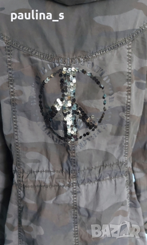 Маркова камуфлажна парка с камъни "Betty Barclay" / голям , снимка 14 - Шлифери - 44853473