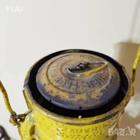 стар германски газен фенер Фюерханд 276 , снимка 3 - Антикварни и старинни предмети - 53478279