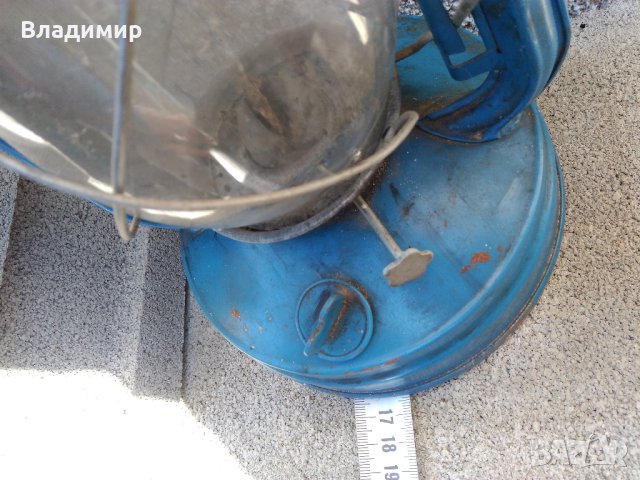 Стар газен фенер, снимка 8 - Антикварни и старинни предмети - 43940915