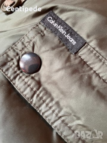 Оригинално кроп яке с пух Calvin Klein, снимка 6 - Якета - 35348218