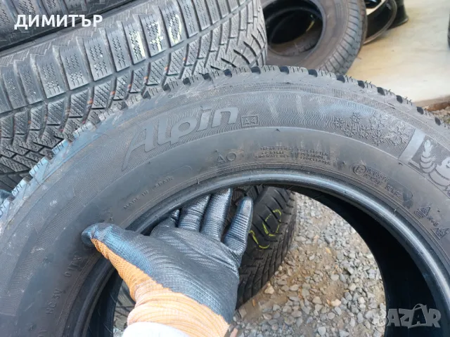 4бр.зимни гуми MICHELIN 225/60/16 98H DOT 0718, снимка 7 - Гуми и джанти - 48599392