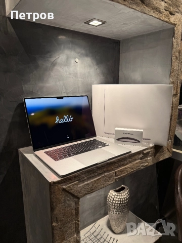 КАТО ЧИСТО НОВ Macbook Air M3 15.3"