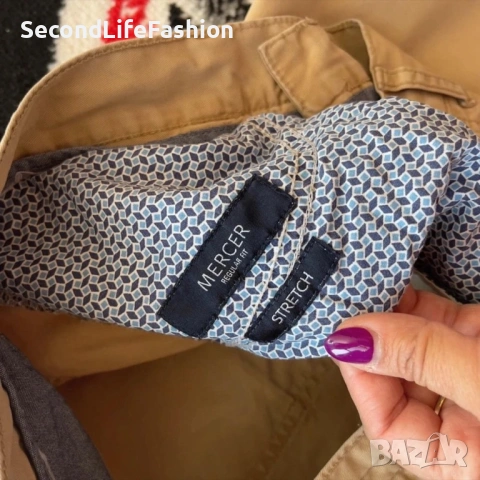 Ежедневни панталони Tommy Hilfiger Mercer с права кройка, снимка 2 - Панталони - 53274511