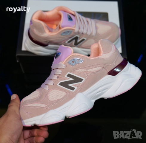 Маратонки New Balance 9060 Розово, снимка 3 - Маратонки - 52423229
