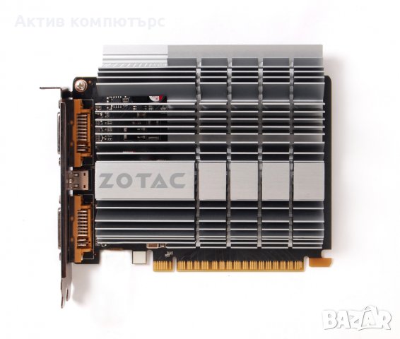 Видеокарта Zotac GeForce GT520 ZONE Edition 1024MB DDR3 64-bit 2xDVI Mini HDMI PCI-E