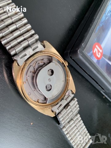Vintage Timex Watch Men Gold Tone  Automatic, снимка 2 - Мъжки - 40049657