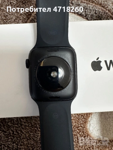 Apple Watch SE 3 44mm Midnight – отлично състояние, снимка 6 - Мъжки - 53214827