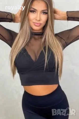 Дамска блуза с акцент, снимка 3 - Блузи с дълъг ръкав и пуловери - 49238545