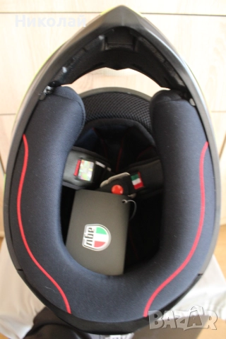 *ПРОМОЦИЯ* Каска AGV K1 Speed 46, снимка 11 - Аксесоари и консумативи - 52771408