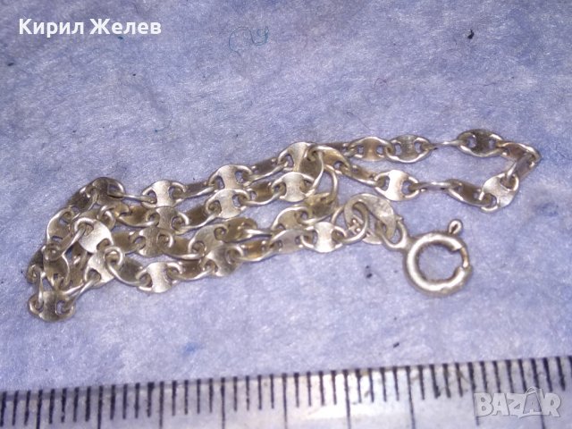 ИЗИСКАНА ВИНТИДЖ АРТ ПЛЕТКА СРЕБЪРНА ГРИВНА СРЕБРО 925 ПРОБА ПОДХОДЯЩА и За ГЛЕЗЕН 25287, снимка 8 - Гривни - 40487711
