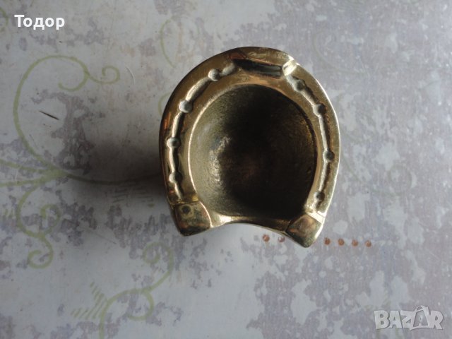 Бронзова фигура пластика подкова , снимка 4 - Колекции - 42999909