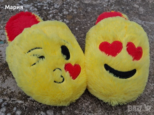 Пухкави зимни пантофи 
