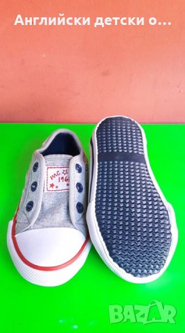 Английски детски кецки-MOTHERCARE 2 вида, снимка 6 - Детски гуменки - 28469698