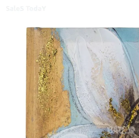 Картина с  Пеперуди, Декоративна, 40x40x1.8cm, снимка 4 - Картини - 49217219