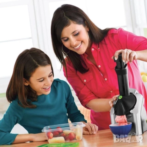 Уред за любимите, здравословни десерти Yananas - сладолед, сорбе, кремове и всичко, което обичате. И, снимка 4 - Друга електроника - 51948105