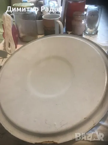 ЕМАЙЛИРАНИ СЪДОВЕ..КОТЛАРКА ЗА МЛЯКО 4.5 Л--НОВА ТЕНДЖ.11Л ВТОРА ЗАПАЗ. ЗАКАЛЕНО СТЪКЛО КАПАК Ф 28  , снимка 10 - Съдове за готвене - 48675031