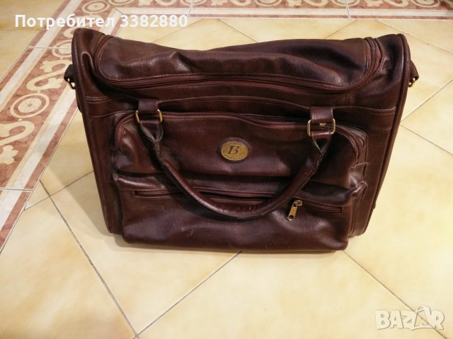 Кожена чанта Bora Style, снимка 1 - Чанти - 36763555