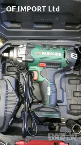 Акумулаторен Гайковерт PARKSIDE 20V Li-Ion 400Nm, снимка 4 - Други инструменти - 33091625