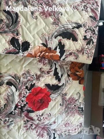 Капитонирано шалте , снимка 4 - Покривки за легло - 53310709