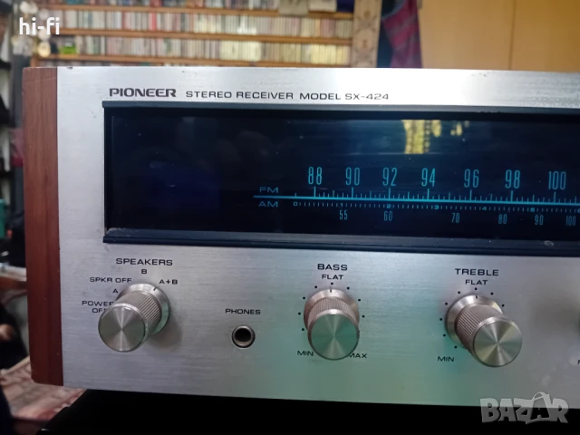 Ресийвър pioneer sx 424, снимка 2 - Ресийвъри, усилватели, смесителни пултове - 51315492