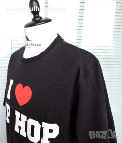 I LOVE HIP HOP RULZERZ WEAR -мъжка оригинална тениска размер XL , снимка 7 - Тениски - 50837972