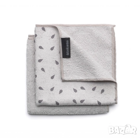 Комплект 2 броя микрофибърни кърпи,  Brabantia SinkSide Light Grey/ Dark Grey