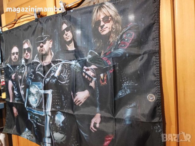 Judas Priest Flag -60 см на 90 см, снимка 3 - Китари - 43142130