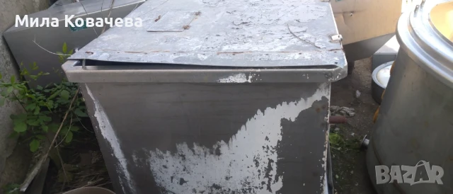 Съд от неръждаема стомана (110см х 110см х 100см)