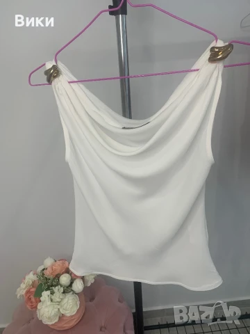 Елегантен потник в размер XS, снимка 7 - Потници - 50530832