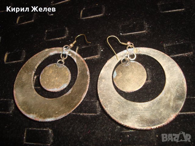 СТАРИННИ ЮВЕЛИРНА МАЙСТОРСКА ЕТНО ИЗРАБОТКА БРОНЗОВИ ОСМАНСКИ ОБЕЦИ с ЕСТЕСТВЕН ЧЕРВЕН КОРАЛ 11907, снимка 9 - Антикварни и старинни предмети - 32317845