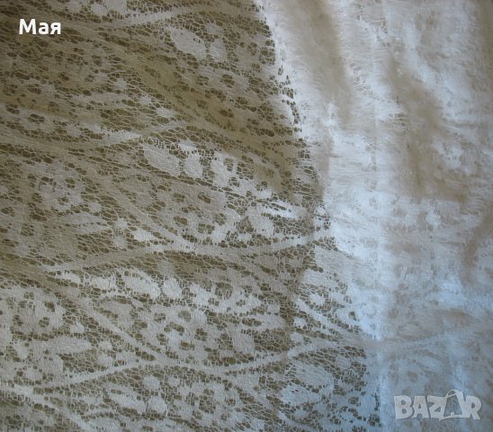 Бяла дантела за перде, снимка 3 - Пердета и завеси - 28941833