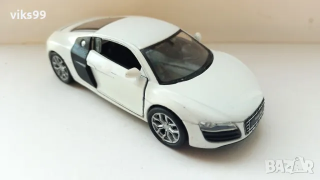 Audi R8 V10 Welly - Мащаб 1:34-39, снимка 5 - Колекции - 48333635