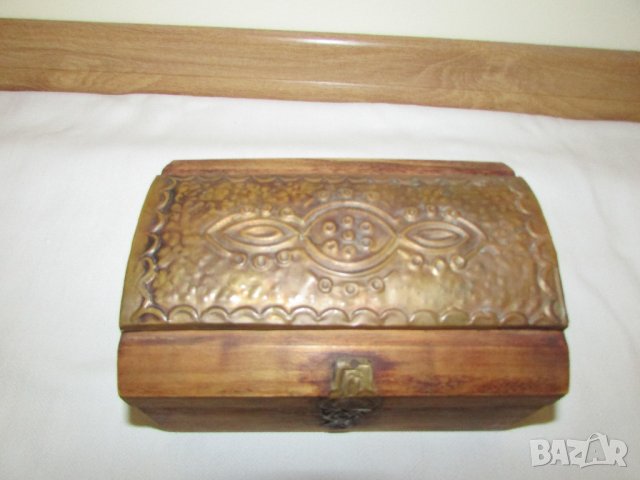  медни пепелници 2 бр. и кутия за бижута 2 бр., снимка 2 - Антикварни и старинни предмети - 19165098