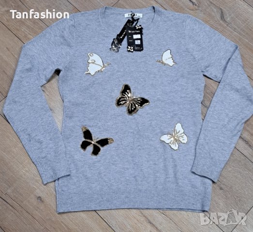 Дамска кокетна блуза, снимка 8 - Блузи с дълъг ръкав и пуловери - 39838153