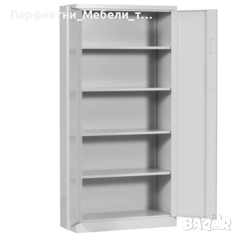 гОЛЯМ МЕТАЛЕН АРХИВЕН ШКАФ С ЕЛЕКТРОННА БРАВА И КОД.ш. 90 см / д. 40 см / в. 185см.-промо цена, снимка 3 - Шкафове и рафтове - 51971764