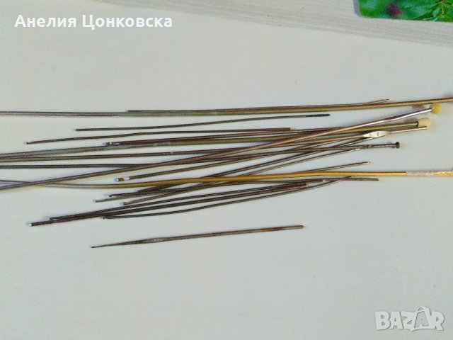 Стари куки за плетене 20 бр. , снимка 1