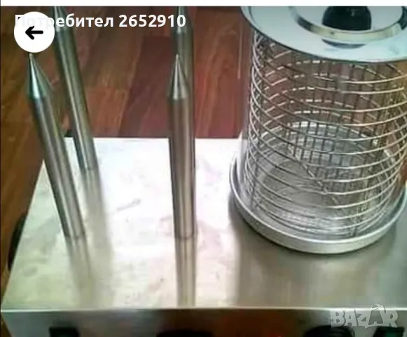 Професионални хот-дог машини с 4 шиша и стъклена вана! Чисто нови! Супер цена 489лв/250,02€ с ДДС, снимка 4 - Обзавеждане за заведение - 48400006