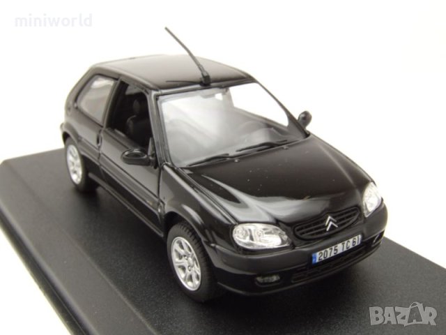 Citroen Saxo VTS 2000 - мащаб 1:43 на Norev моделът е нов в PVC дисплей-кейс, снимка 7 - Колекции - 40439315